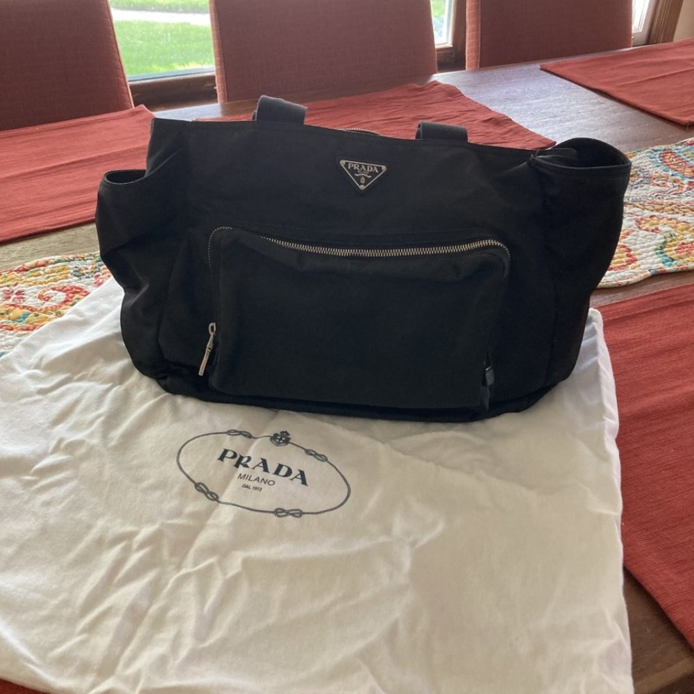 Prada Baby Bag Black Nylon
